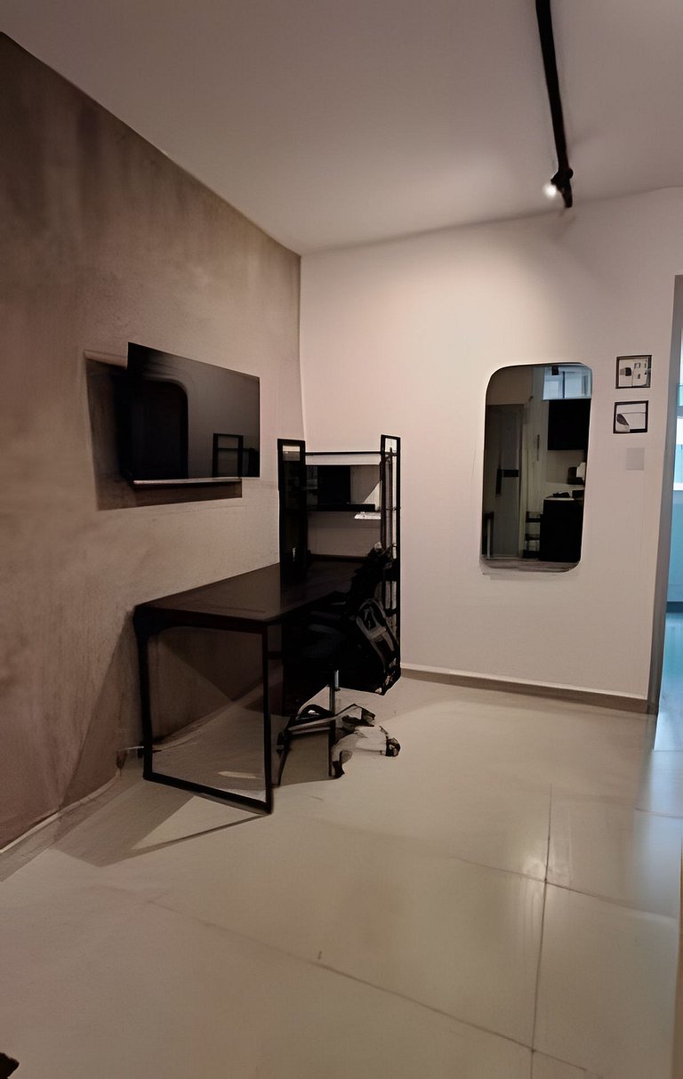 Apartamento confortável e bem localizado próximo ao parque A