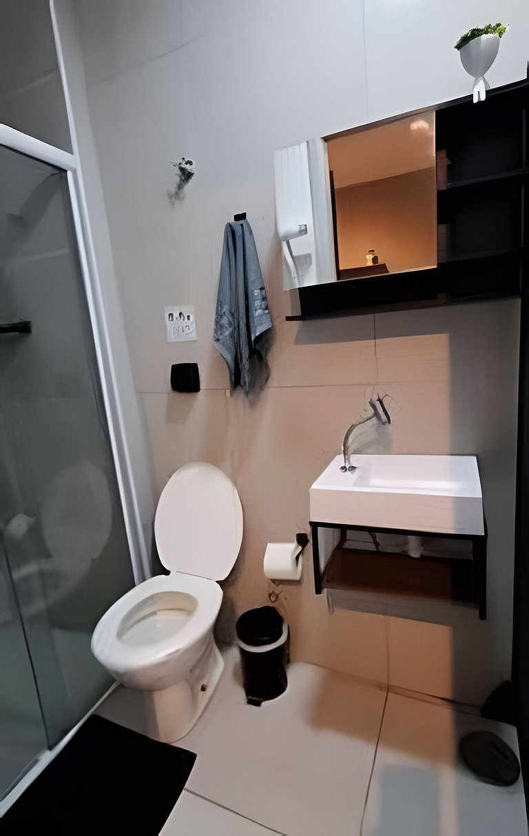 Apartamento confortável e bem localizado próximo ao parque A