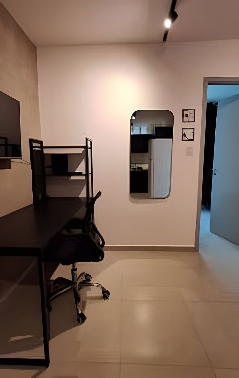 Apartamento confortável e bem localizado próximo ao parque A
