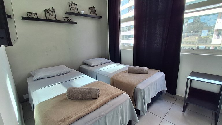 Apartamento confortável e bem localizado próximo ao parque A