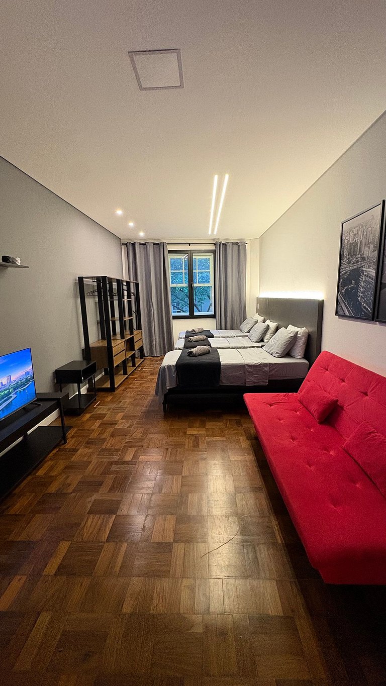 Apartamento confortável e bem localizado