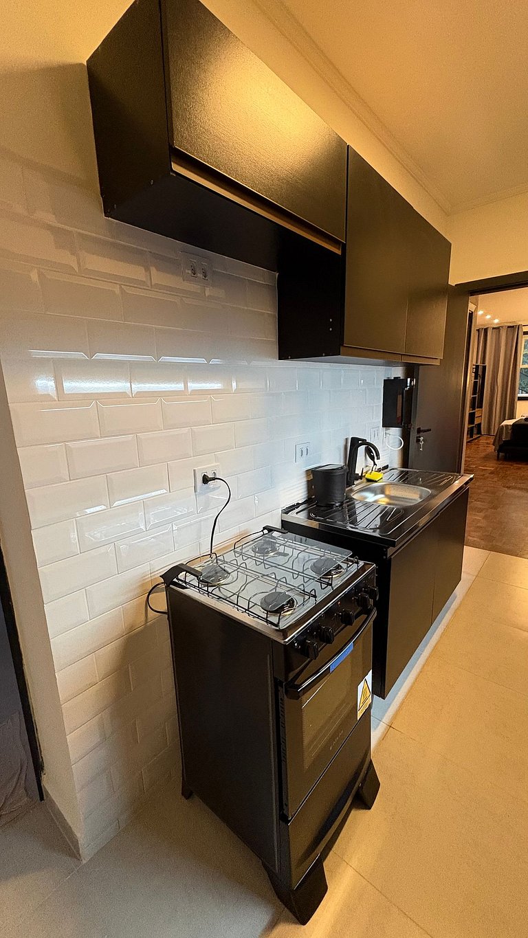Apartamento confortável e bem localizado