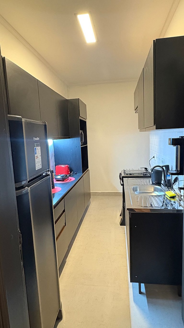 Apartamento confortável e bem localizado